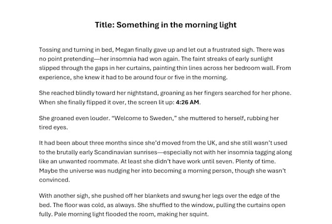 create stories and scripts